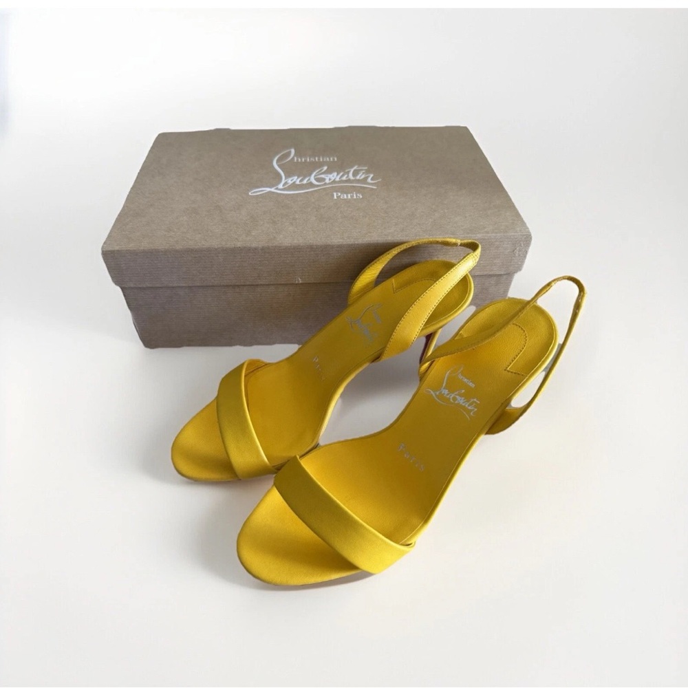 Christian Louboutin Tan Shoe Box